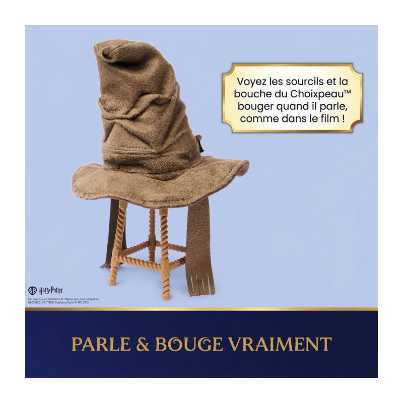 Mini Choixpeau Magique Interactif Wizarding World - Sons et Phrases -