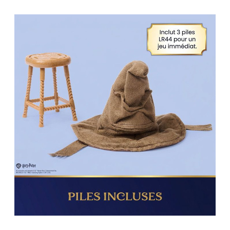 Mini Choixpeau Magique Interactif Wizarding World - Sons et Phrases -