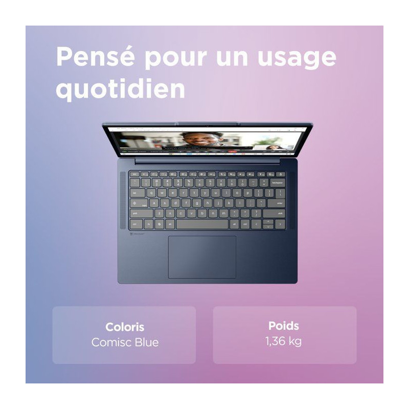 PC Portable LENOVO Chromebook 14ITN11 - ChromeOS - 14'' WUXGA - Intel