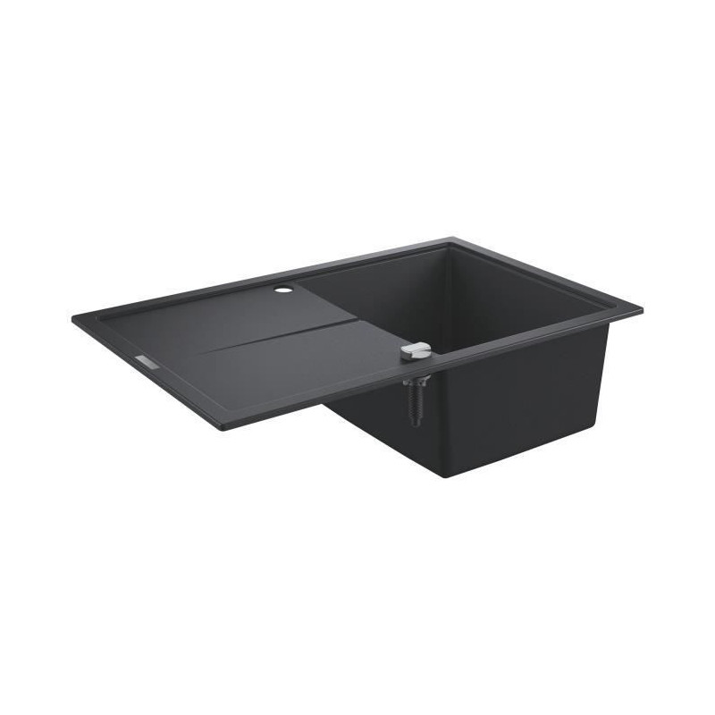 GROHE Evier composite avec égouttoir K400 780 x 500 mm Noir Granite 3