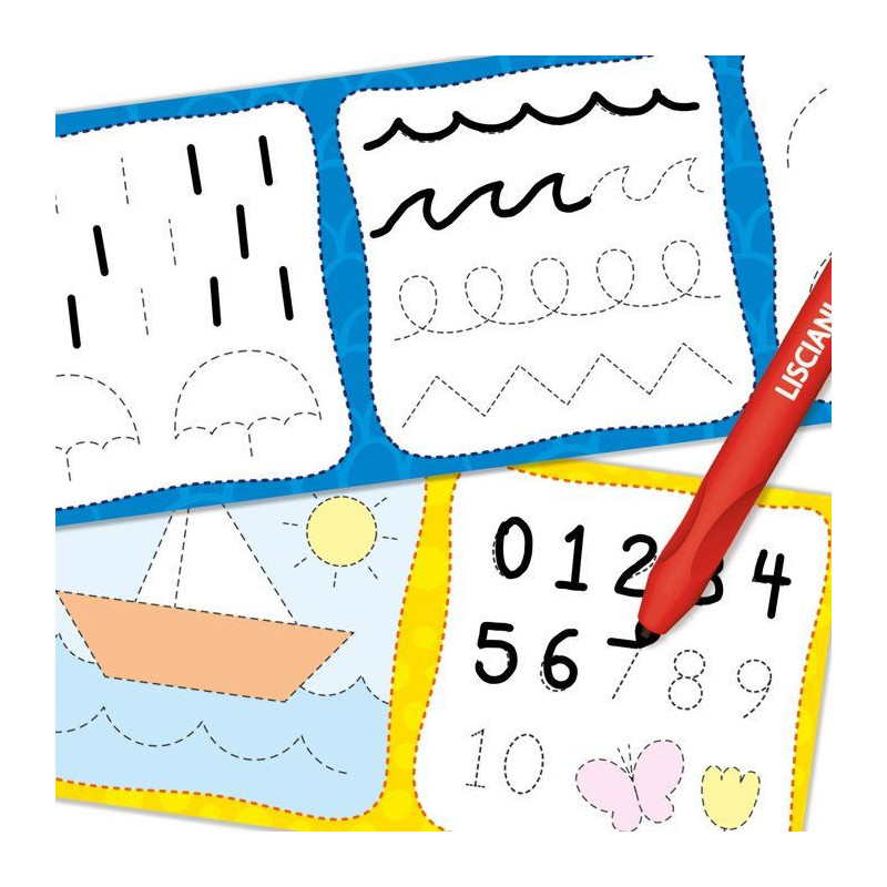 Montessori Pen Display Stylo Ergonomique - Jeu éducatif - LISCIANI -