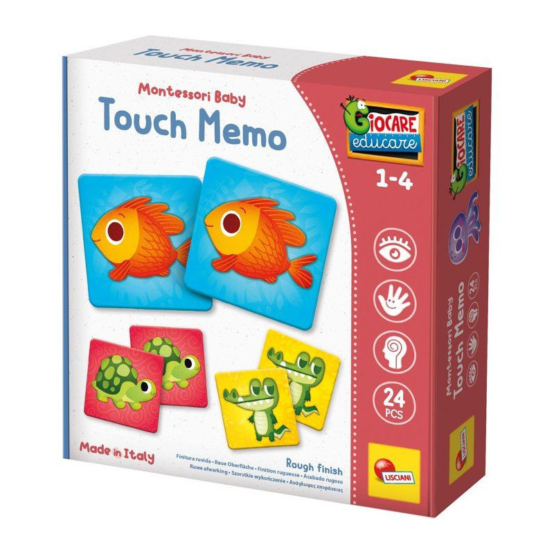 Jouer Apprendre Baby Memo Pièces Sensitives - Jeu de mémoire - LISCI