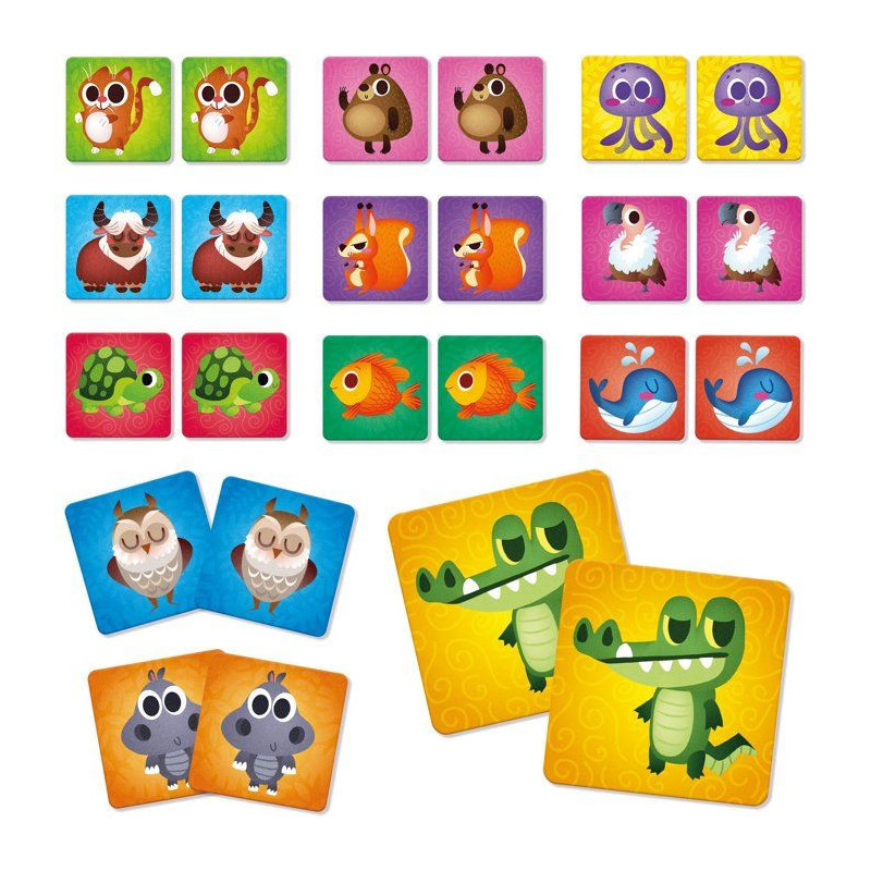 Jouer Apprendre Baby Memo Pièces Sensitives - Jeu de mémoire - LISCI