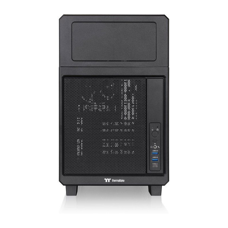 Boîtier PC - THERMALTAKE - TR200 - Noir - Mini tour - Format Micro-AT