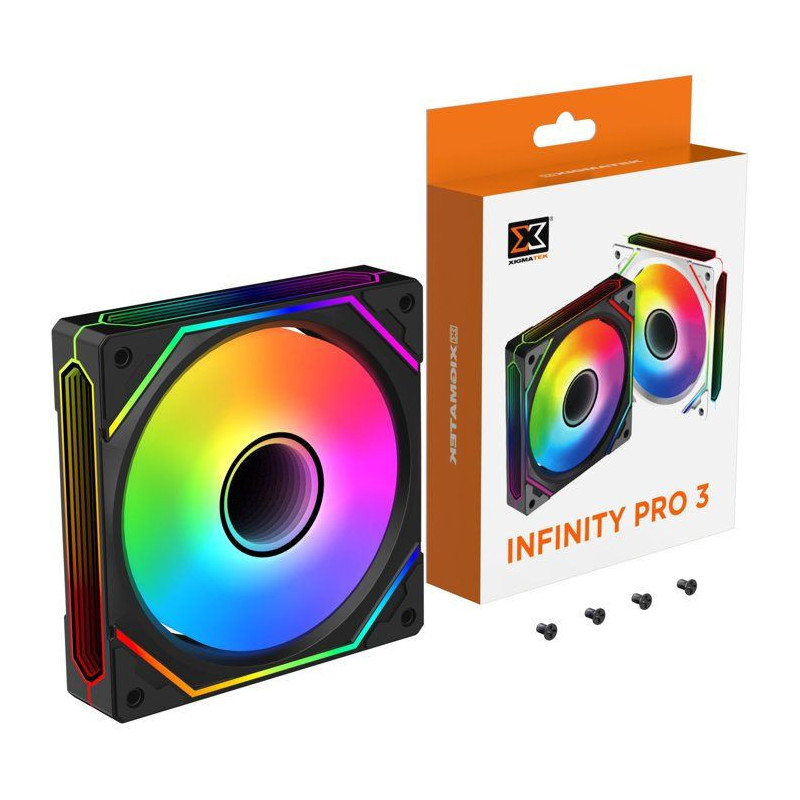 XIGMATEK Infinity PRO 3 - Ventilateur 120 mm - Noir