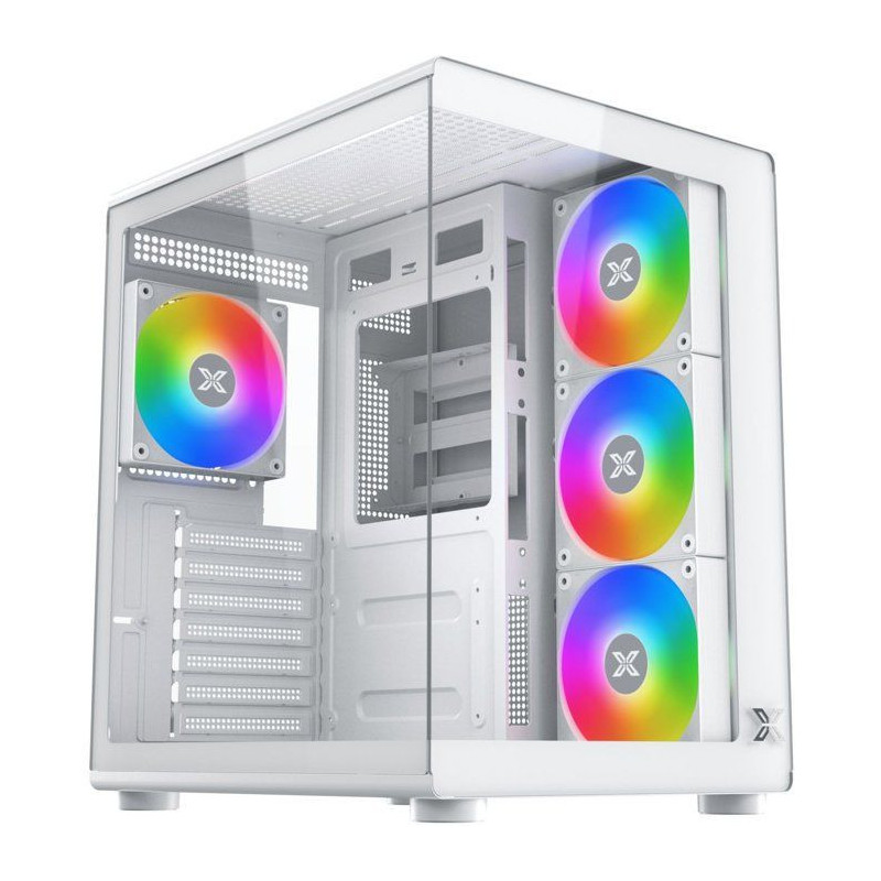 Boîtier PC - XIGMATEK - Aqua Compact AIR Arctic - Blanc - Cube - Form