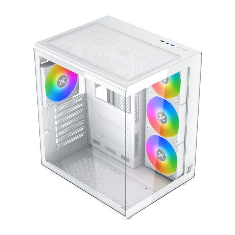 Boîtier PC - XIGMATEK - Aqua Compact AIR Arctic - Blanc - Cube - Form