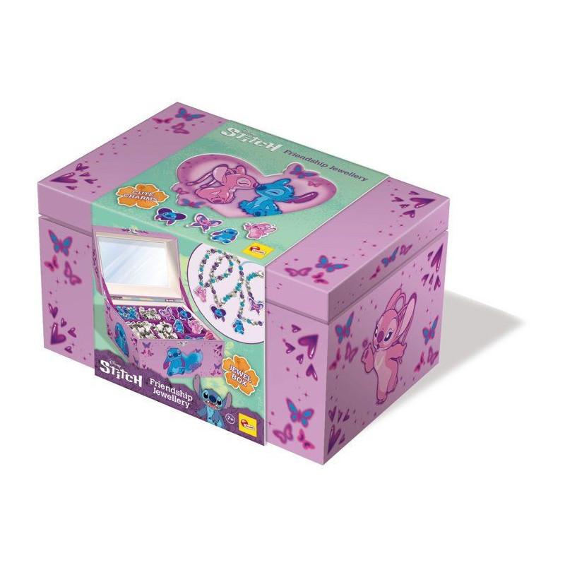 Coffret bijoux et charms de l'amitié - LISCIANI - Stitch - Création