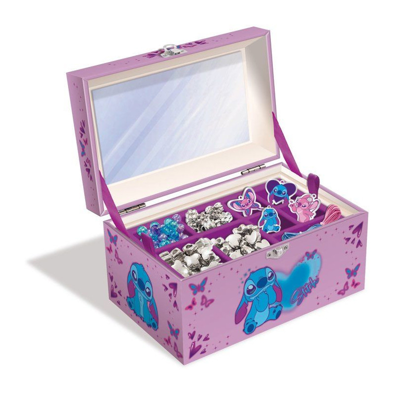 Coffret bijoux et charms de l'amitié - LISCIANI - Stitch - Création