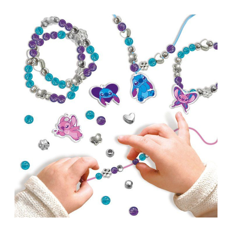 Coffret bijoux et charms de l'amitié - LISCIANI - Stitch - Création