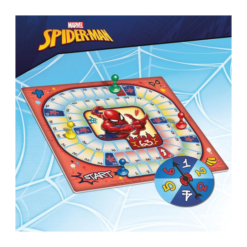 Spider-Man Sac a Dos Jeux de Voyage - Coffret jeux - LISCIANI - Sac a