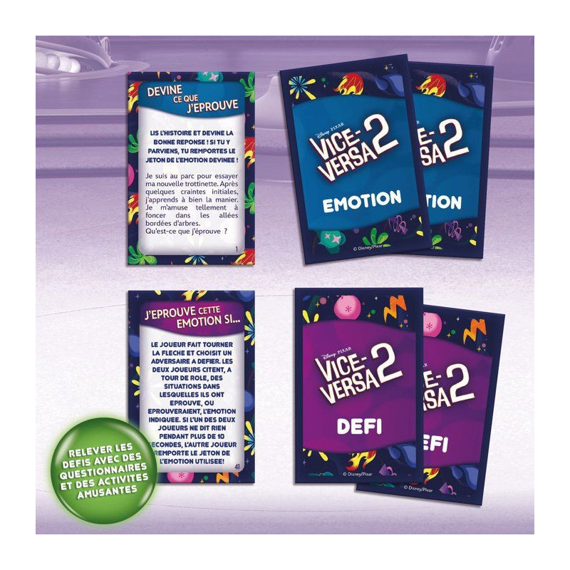 Vice-Versa 2 Le Jeu des Émotions - Jeu de société - LISCIANI - Émo