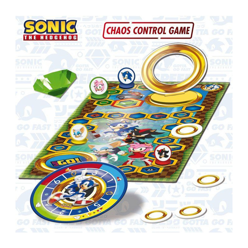 Sonic Contrôle du Chaos - Jeu de société - LISCIANI - Aventure - Un