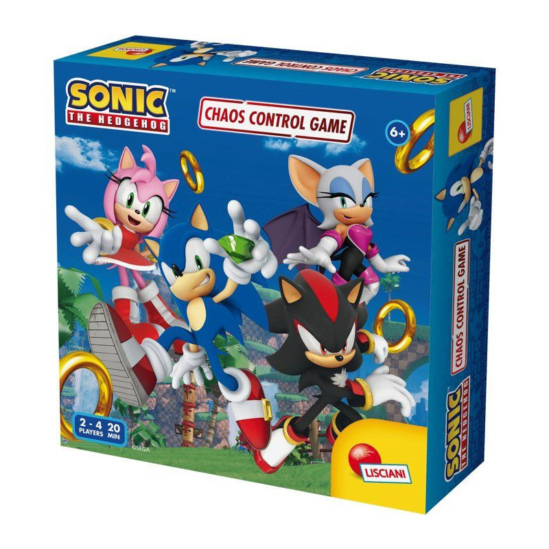 Sonic Contrôle du Chaos - Jeu de société - LISCIANI - Aventure - Un