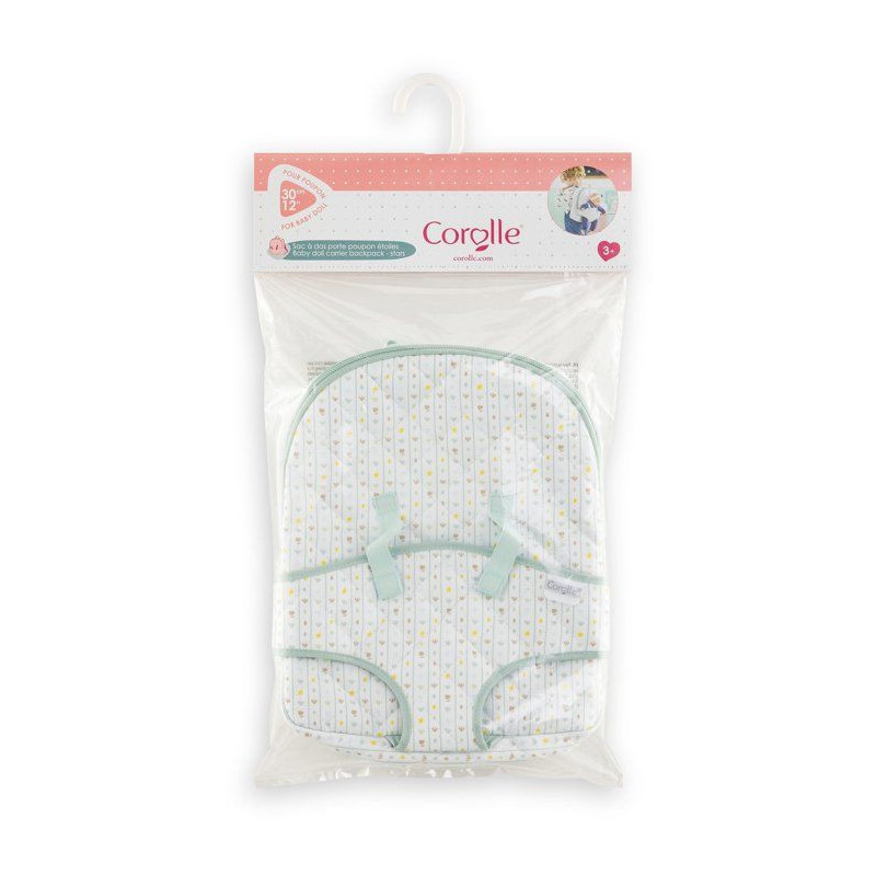 Mes Accessoires Poupons 30cm - COROLLE - Sac a dos Porte-Poupon - Moti