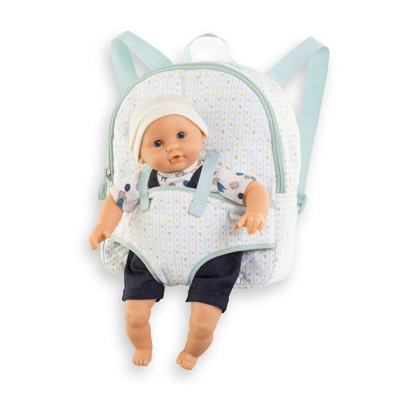 Mes Accessoires Poupons 30cm - COROLLE - Sac a dos Porte-Poupon - Moti