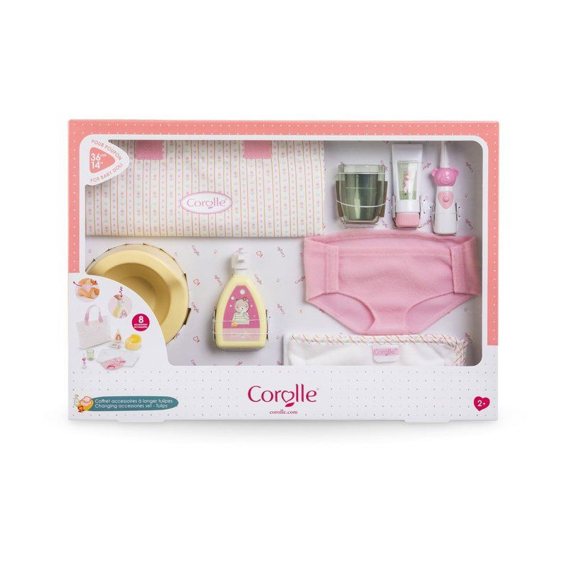 Mes Accessoires Poupons 30/36cm - COROLLE - Coffret Accessoires a Lang