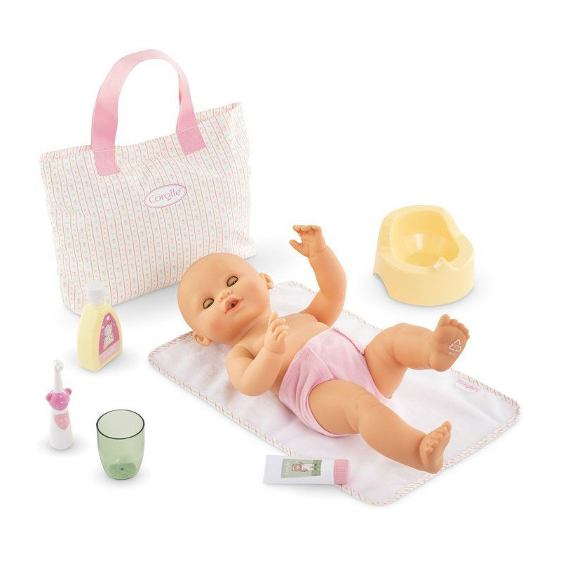 Mes Accessoires Poupons 30/36cm - COROLLE - Coffret Accessoires a Lang
