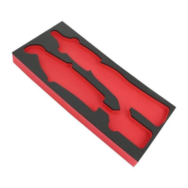 Plateau mousse vide pour 4 modules FACOM - PM.MODCPE1 - Module pour 4