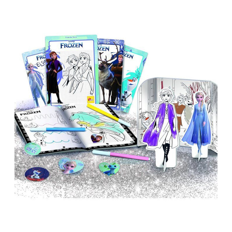 Sac a dos école de dessin et coloriage - LISCIANI - Frozen - Dessin e