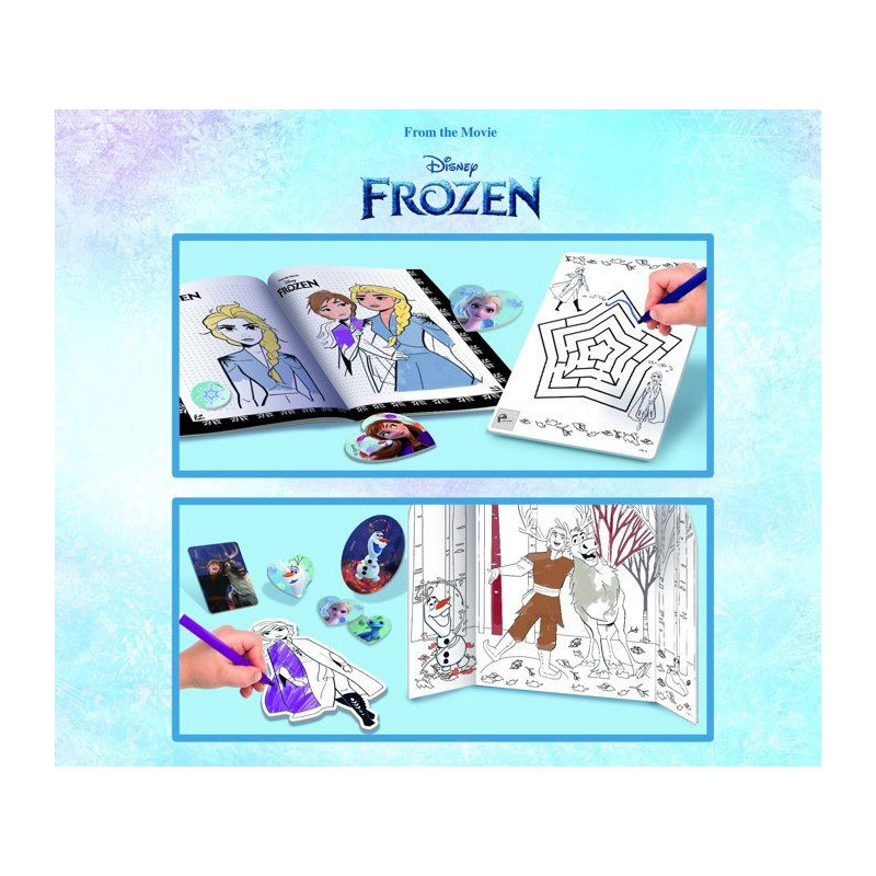 Sac a dos école de dessin et coloriage - LISCIANI - Frozen - Dessin e