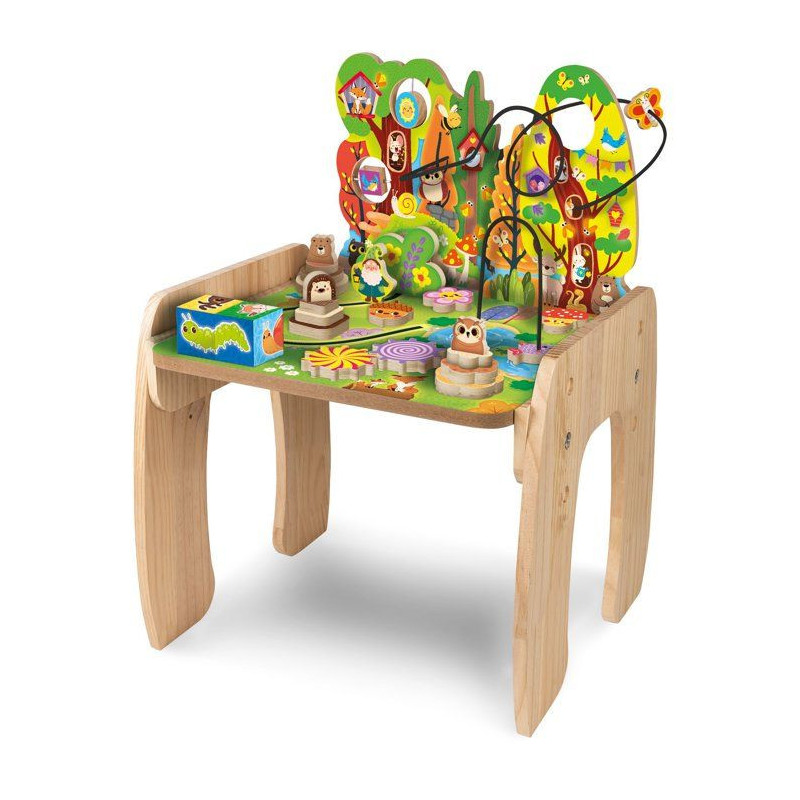 Jouer et Apprendre Table Multi-Activités Fée des Bois - Table d'acti