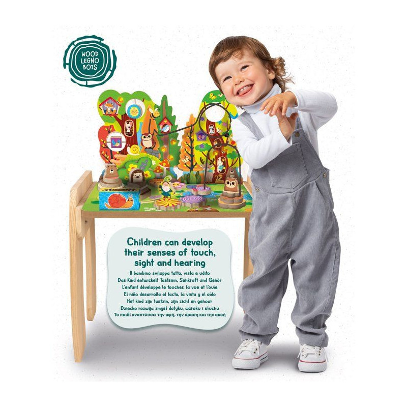 Jouer et Apprendre Table Multi-Activités Fée des Bois - Table d'acti