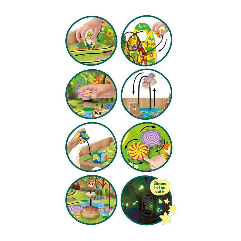 Jouer et Apprendre Table Multi-Activités Fée des Bois - Table d'acti
