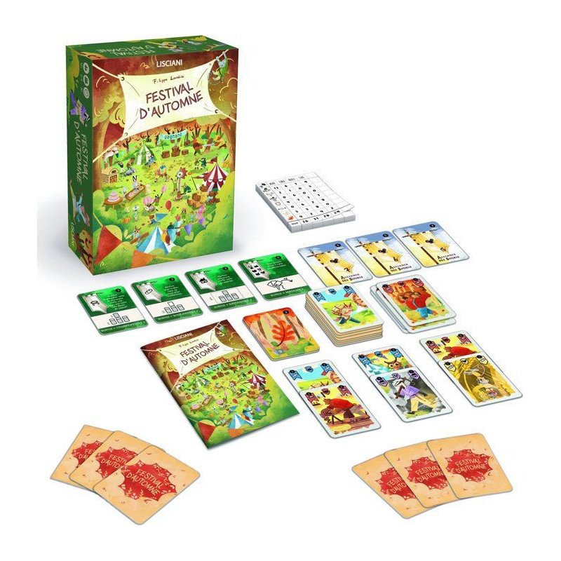 Clash d'Automne - Jeu de cartes stratégique - LISCIANI - Univers fore