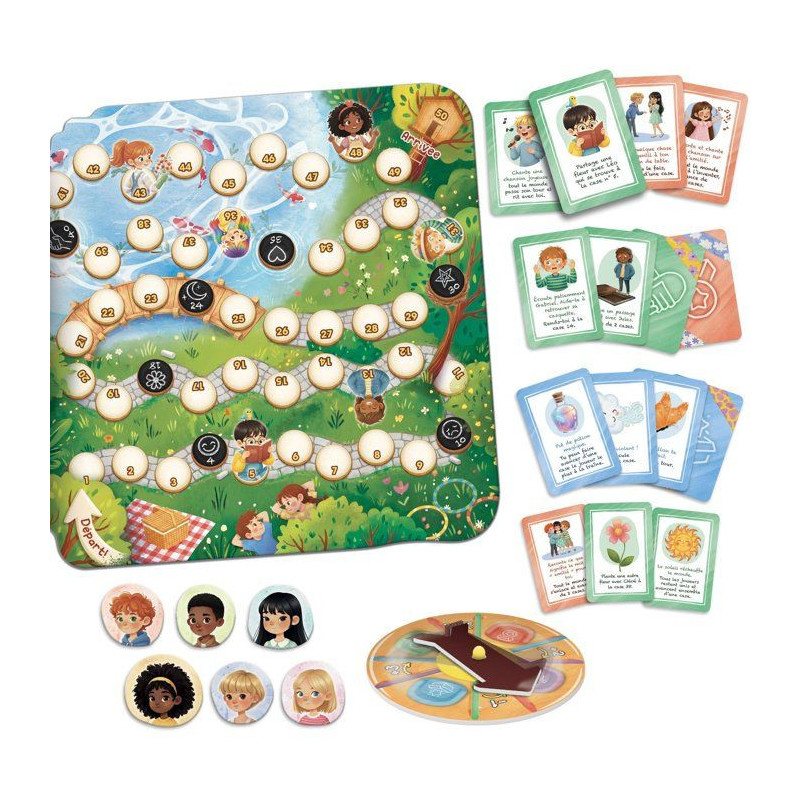 Life Skills Le Jeu de l'Amitié - Jeu de plateau coopératif - LISCIAN