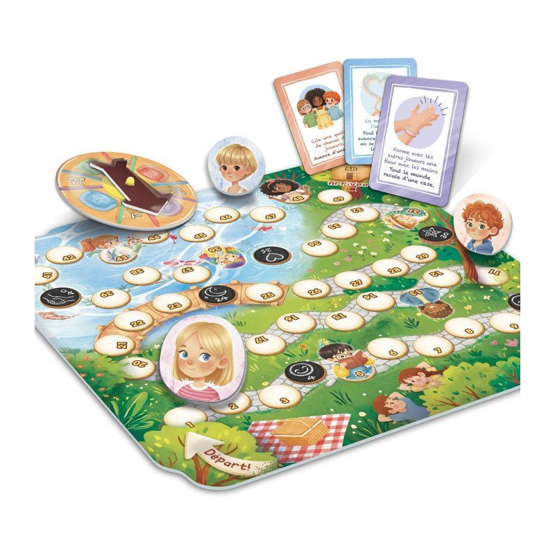 Life Skills Le Jeu de l'Amitié - Jeu de plateau coopératif - LISCIAN