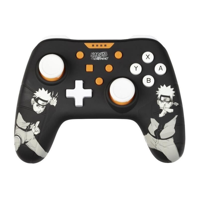 Gamepad - KONIX - Naruto - Black - Switch