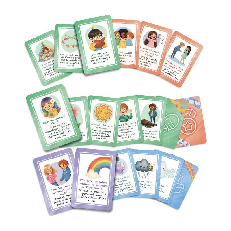 Life Skills Le Jeu de l'Amitié - Jeu de plateau coopératif - LISCIAN