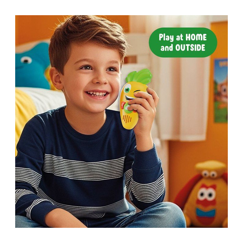 Talkie-Walkie Carotina - Jeu éducatif interactif - LISCIANI - Communi
