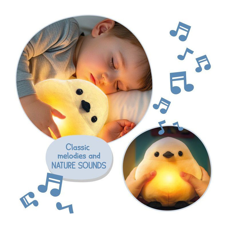 Jouer Apprendre ASMR Lampe LED Fée des Neiges - Veilleuse interactive
