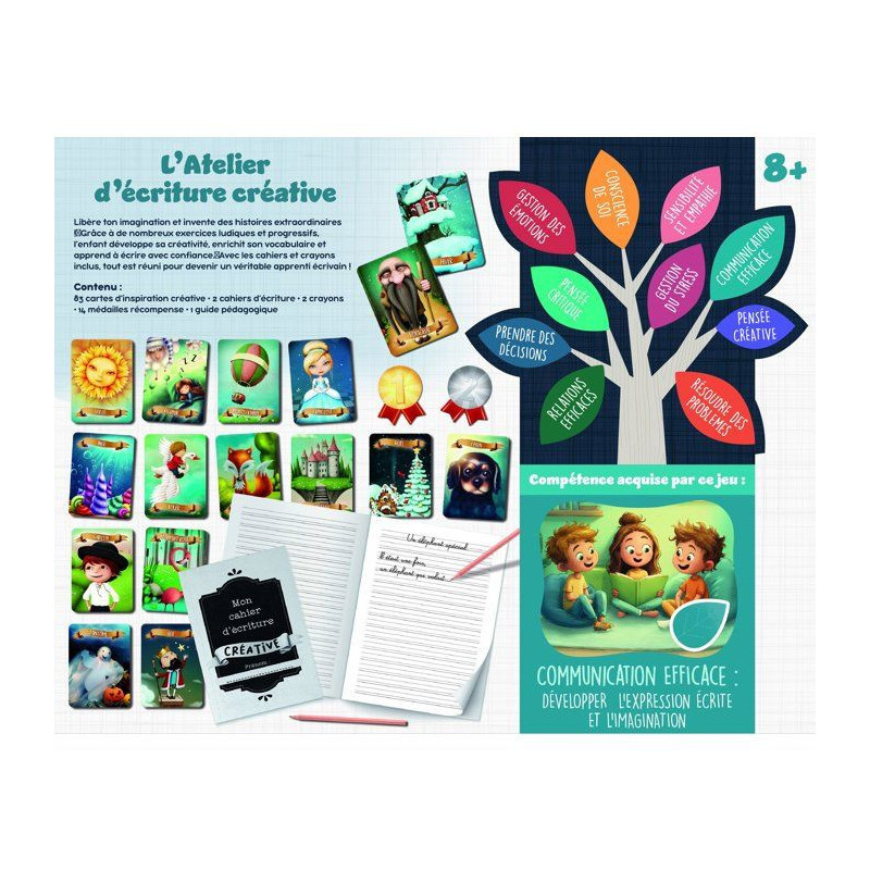 Life Skills Écriture Créative et Storytelling - Coffret éducatif -