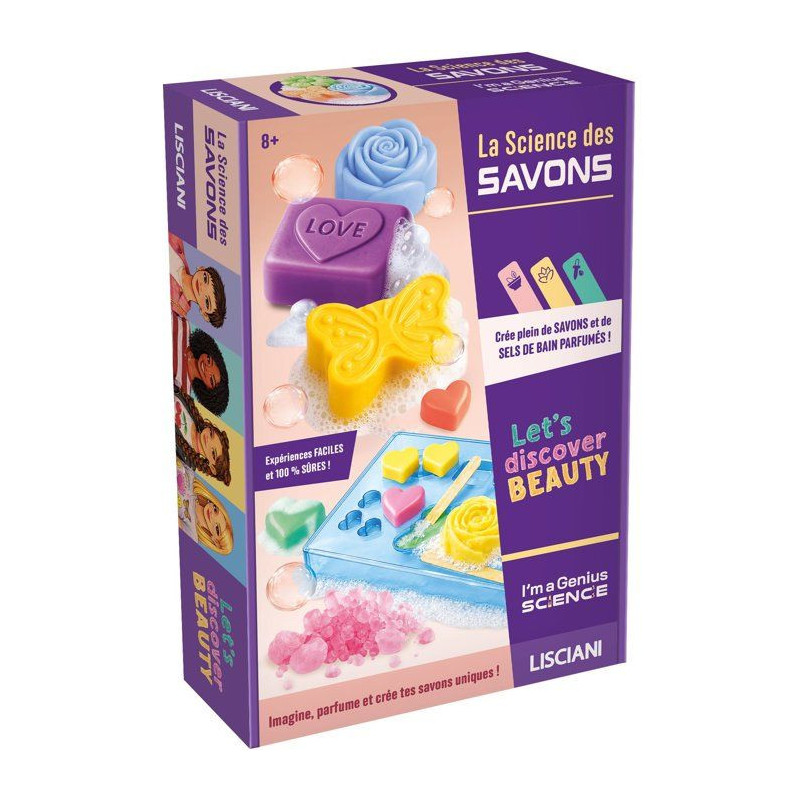I'm A Genius La Science des Savons - Coffret scientifique - LISCIANI -