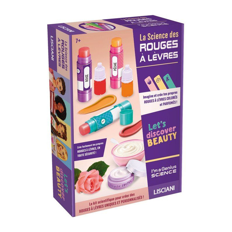 I'm A Genius La Science des Rouges a Levres - Coffret créatif - LISCI