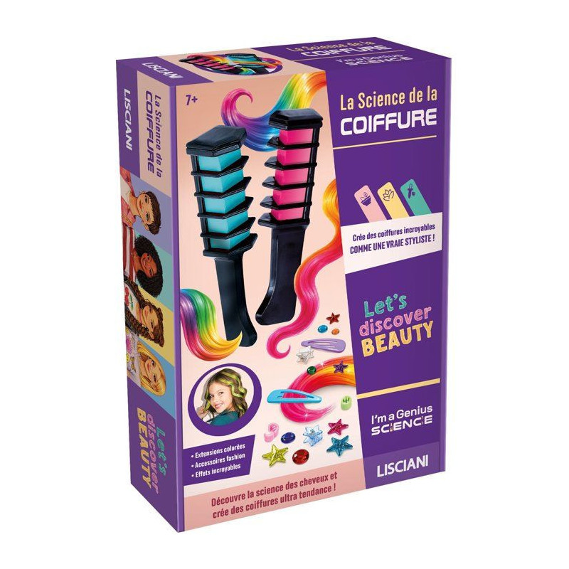 I'm A Genius La Science des Coiffures - Coffret créatif - LISCIANI -