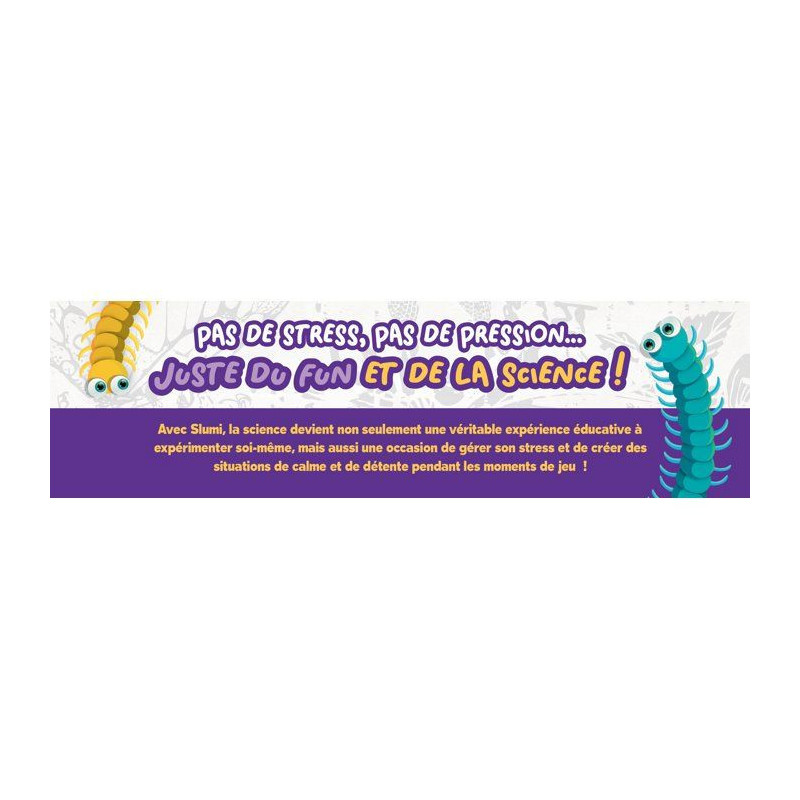 Slumi Science 100 Slimes - Coffret scientifique créatif - LISCIANI -