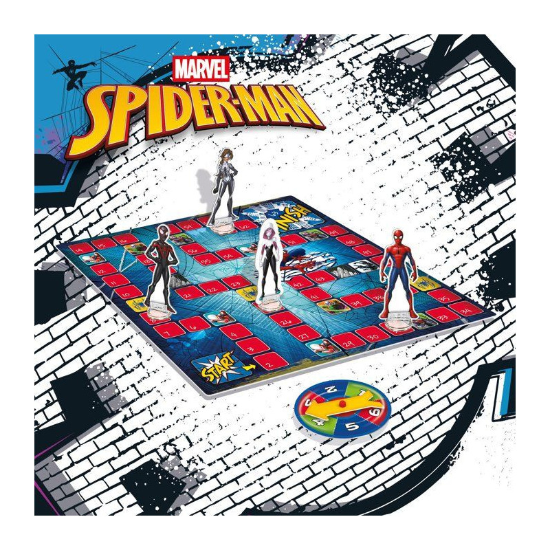Spider-Man Super Jeu - Jeu de parcours - LISCIANI - Univers Marvel