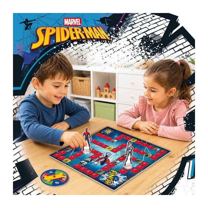 Spider-Man Super Jeu - Jeu de parcours - LISCIANI - Univers Marvel