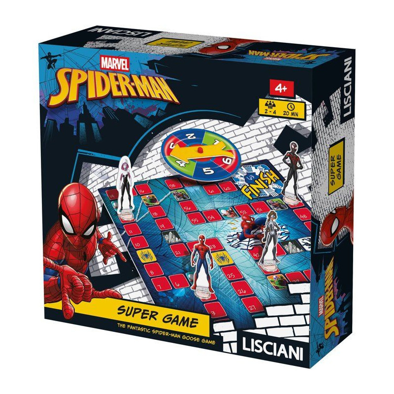 Spider-Man Super Jeu - Jeu de parcours - LISCIANI - Univers Marvel