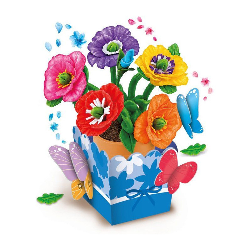 Coffret créatif - LISCIANI - Kids Art Créations Florales - Fleurs pa