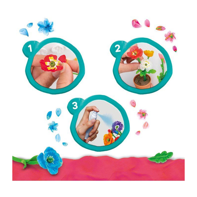 Coffret créatif - LISCIANI - Kids Art Créations Florales - Fleurs pa