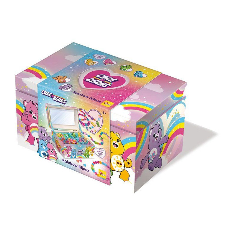 Boîte a bijoux créative - LISCIANI - Care Bears - Perles et breloque