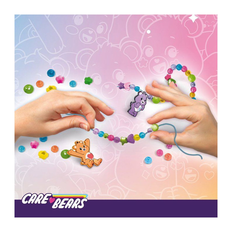 Boîte a bijoux créative - LISCIANI - Care Bears - Perles et breloque