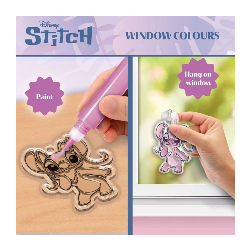 Stitch & Angel Fenetres a Décorer - Coffret créatif - LISCIANI - Vit