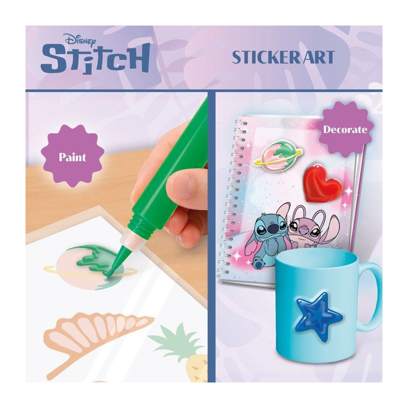 Stitch & Angel Fenetres a Décorer - Coffret créatif - LISCIANI - Vit