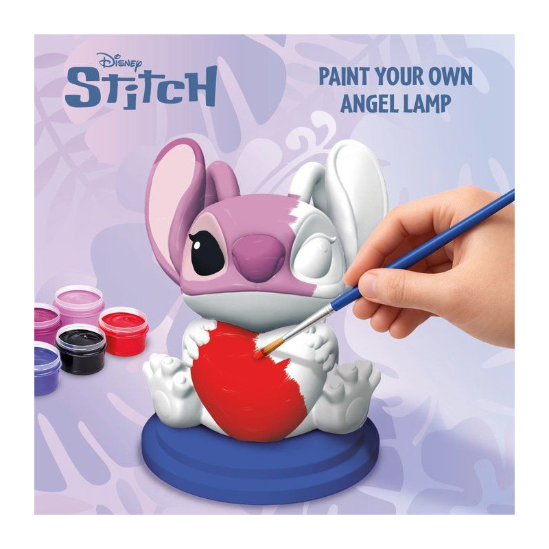 Angel Lampe a Peindre - Coffret créatif décoratif - LISCIANI - Activ